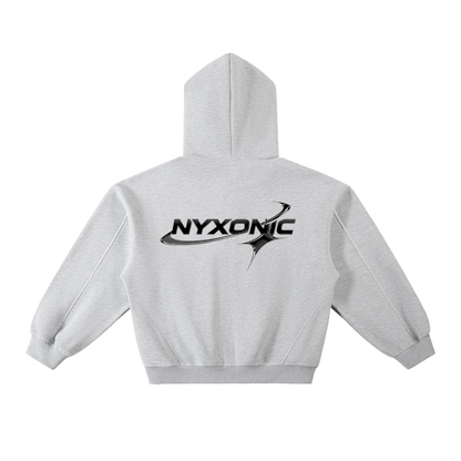 NYXONIC: STAR X Contrast-Stitc Hoodie