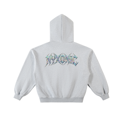 NYXONIC: XR Contrast-Stitched Zip Hoodie