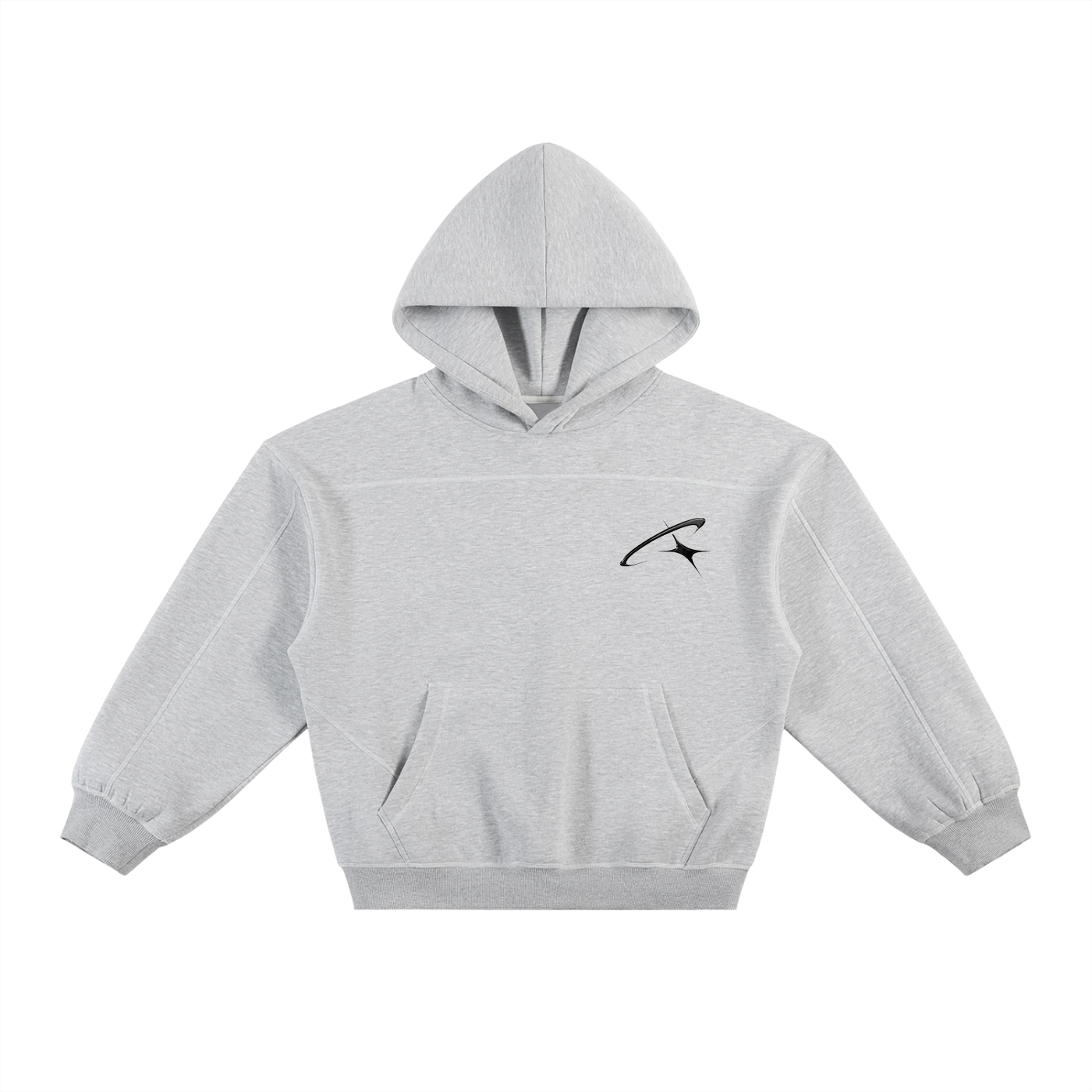 NYXONIC: STAR X Contrast-Stitc Hoodie