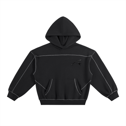 NYXONIC: STAR X Contrast-Stitc Hoodie